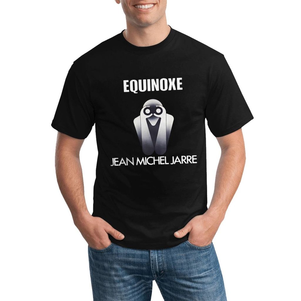 Jean Michel Jarre Equinoxe Part 5 Tracks เสื้อยืดคอกลมแบบกําหนดเองน้ําหนักเบาและมีสไตล์