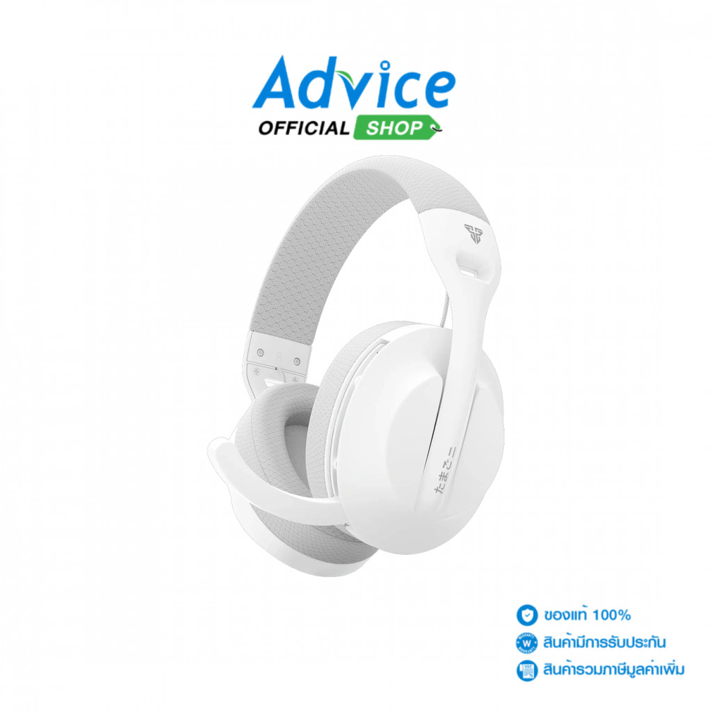 FANTECH HEADSET WIRELESS WHG04 WHITE (BLUETOOTH) - A0172206