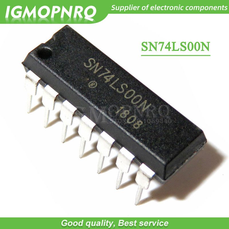 100PCS HD74LS00P DIP14 HD74LS00 DIP SN74LS00N 74LS00 SN74LS00 DIP 14 ใหม่