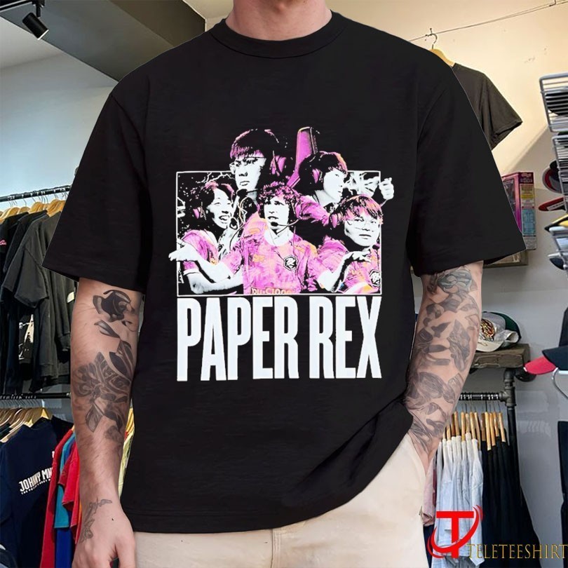 เสื้อยืด Paper Rex Prx Squad สไตล์ย้อนยุคทันสมัย พร้อมลายพิมพ์ตลก