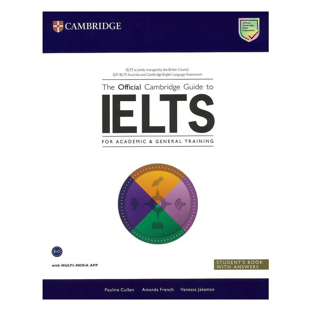 หนังสือ OFFICIAL CAMBRIDGE GUIDE TO IELTS SB พร้อมส่ง