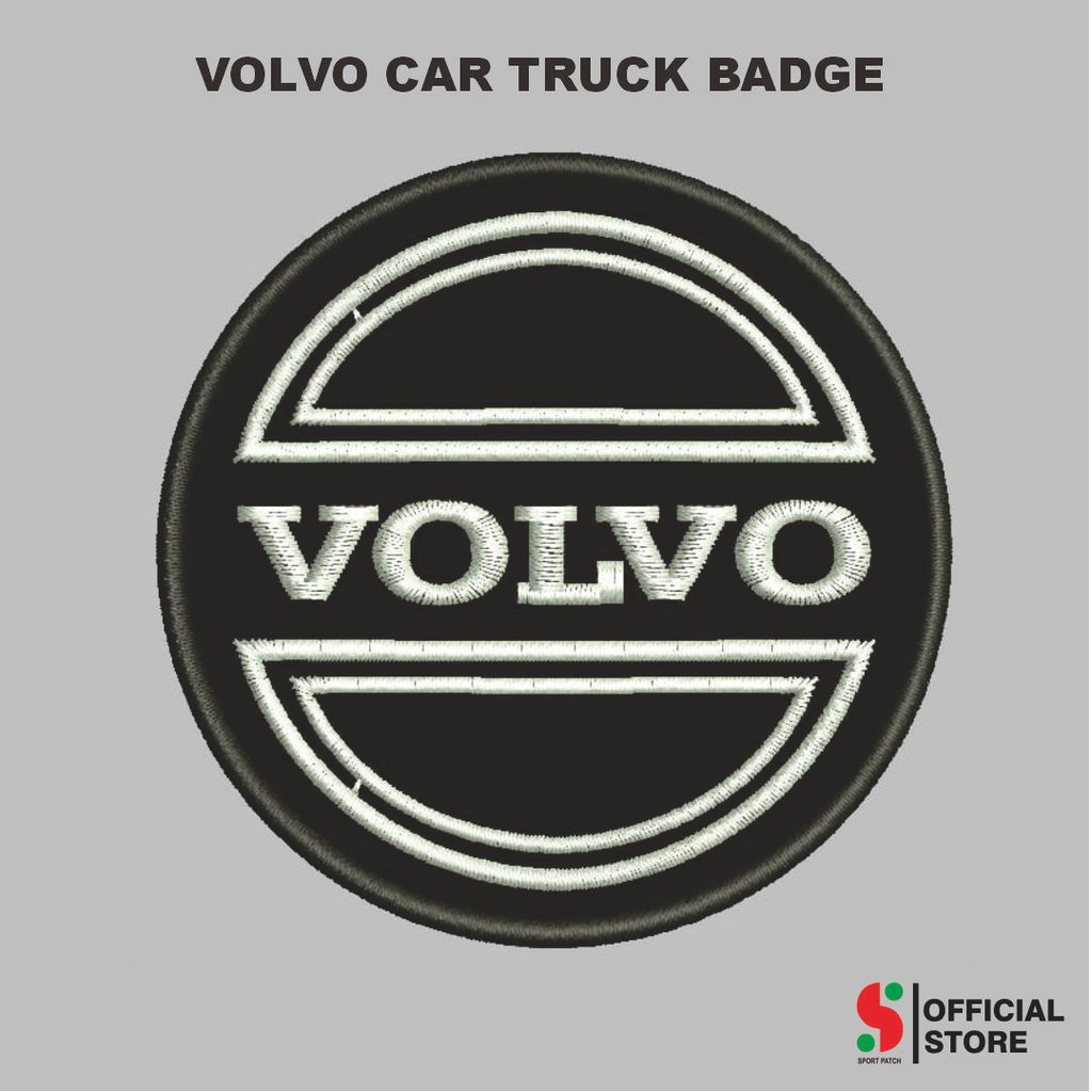 SPORT-665 PATCH VOLVO รถบรรทุกรถ BADGE คอมพิวเตอร์ EMBROIDERY โลโก้/ BADGE PATCH