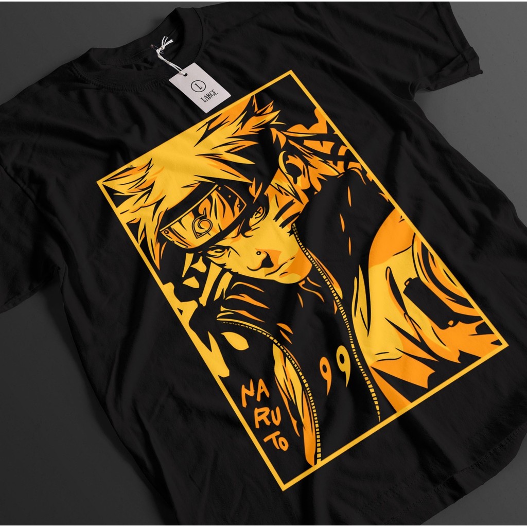 เสื้อยืด Naruto Kurama แบบ Unisex