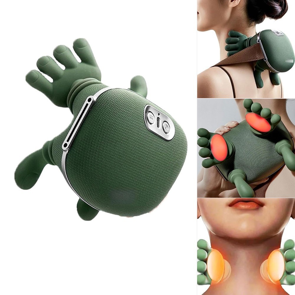 [as] Siaasoo เครื่องนวดคอ: Deep Tissue Relief & Wireless Comfort for All!