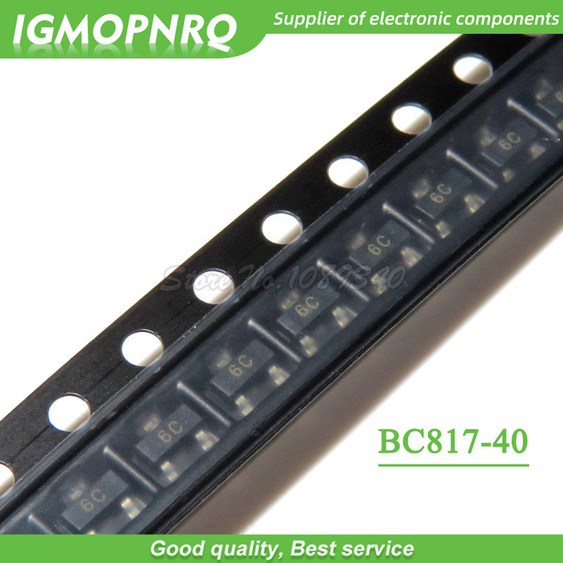 100pcs BC807 16 BC807 25 BC807 40 BC817 16 BC817 25 BC817 40 BC807 BC817 SOT 23 SMD ทรานซิสเตอร์