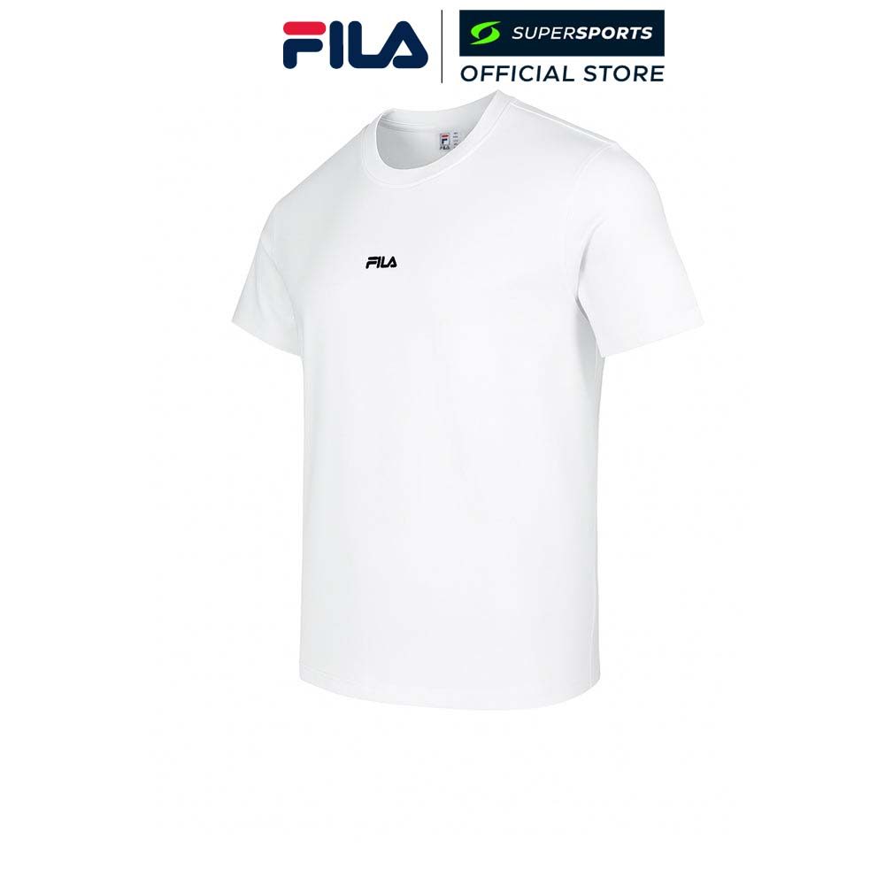 FILA Treasure เสื้อยืดผู้ใหญ่ สีขาว