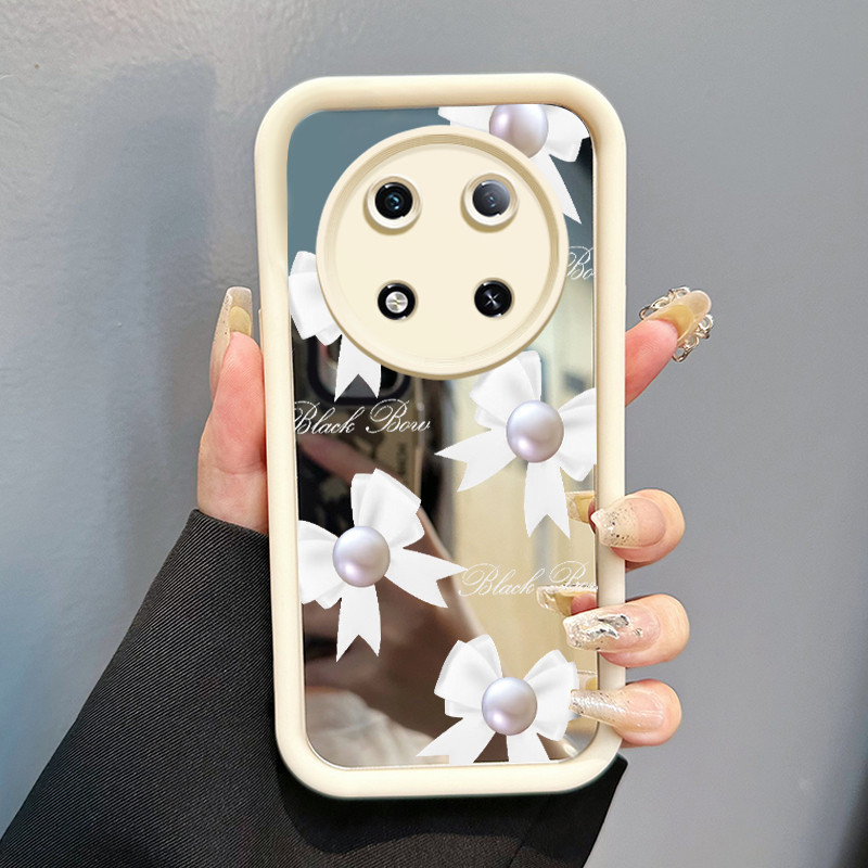 HPเคสโทรศัพท์สําหรับItel Rs 4 P55 5G P65 A70 A80 S23 เคสโทรศัพท์การ์ตูน Pearl GroupรูปแบบกระจกกรณีCe