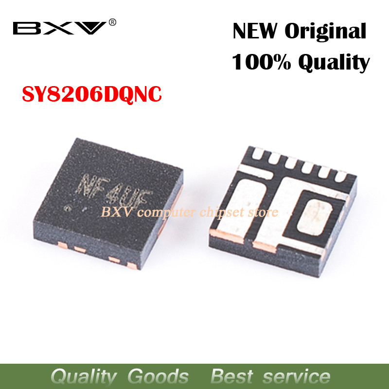 CR-10pcs SY8206DQNC SY8206D SY8206 NF2ZZ NF3NA NF2AZ QFN แล็ปท็อปใหม่ชิปจัดส่งฟรี