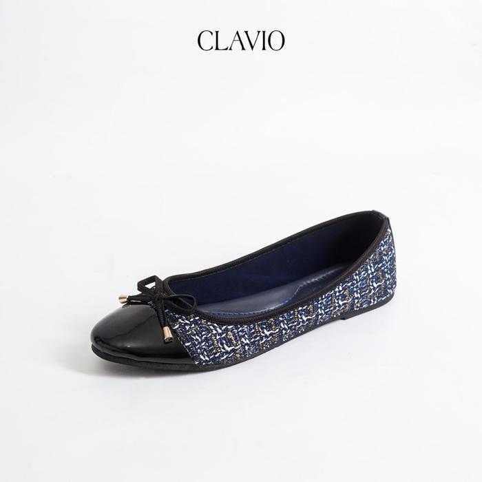 Clavio - รองเท้าส้นแบนผู้หญิง Clarissa Ballerina Flat