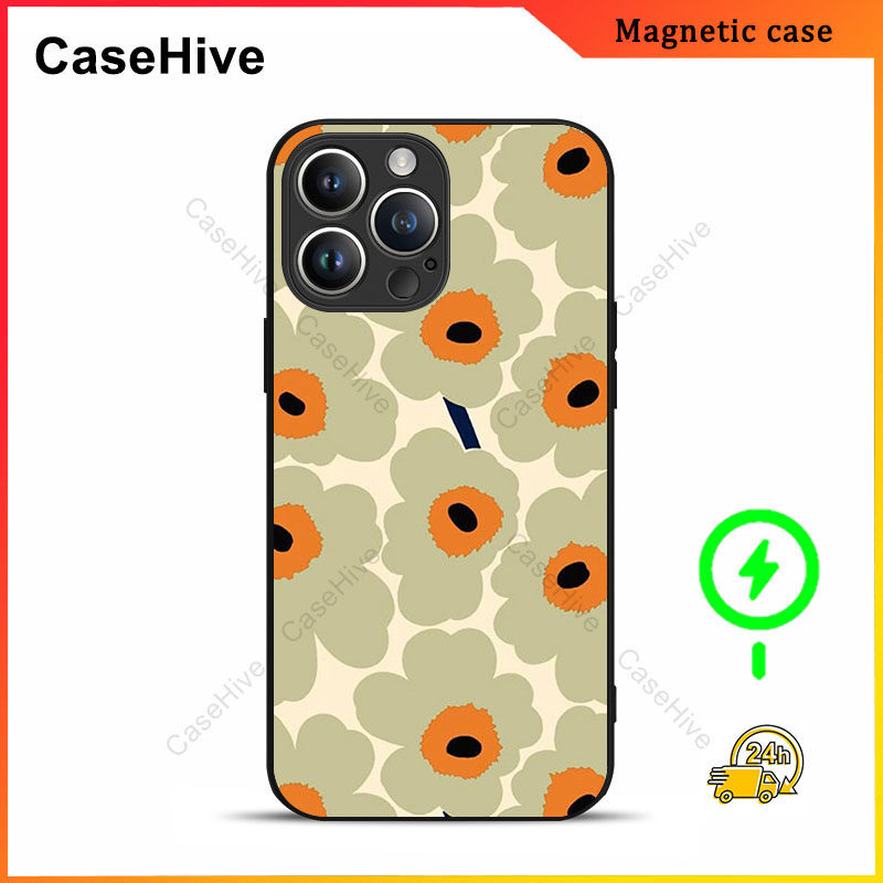 เคสโทรศัพท์ดอกไม้สําหรับ iPhone 17 Pro Max / iPhone 16 Pro Max / 15 Pro Max / 13 / Samsung Galaxy S2