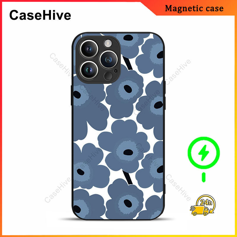 เคสโทรศัพท์ดอกไม้สําหรับ iPhone 17 Pro Max / iPhone 16 Pro Max / 15 Pro Max / 13 / Samsung Galaxy S2