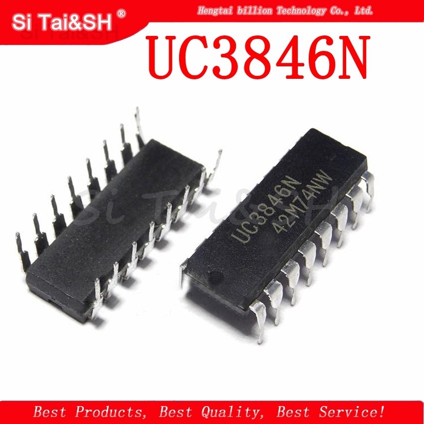 5PCS UC3846N DIP16 UC3846 DIP 3846 DIP 16 IC ใหม่และต้นฉบับ