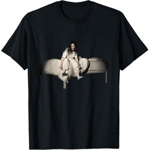 90s Casual Fashion Short Sleeve Billie Eilish Official Sweet Dreams เสื้อยืด