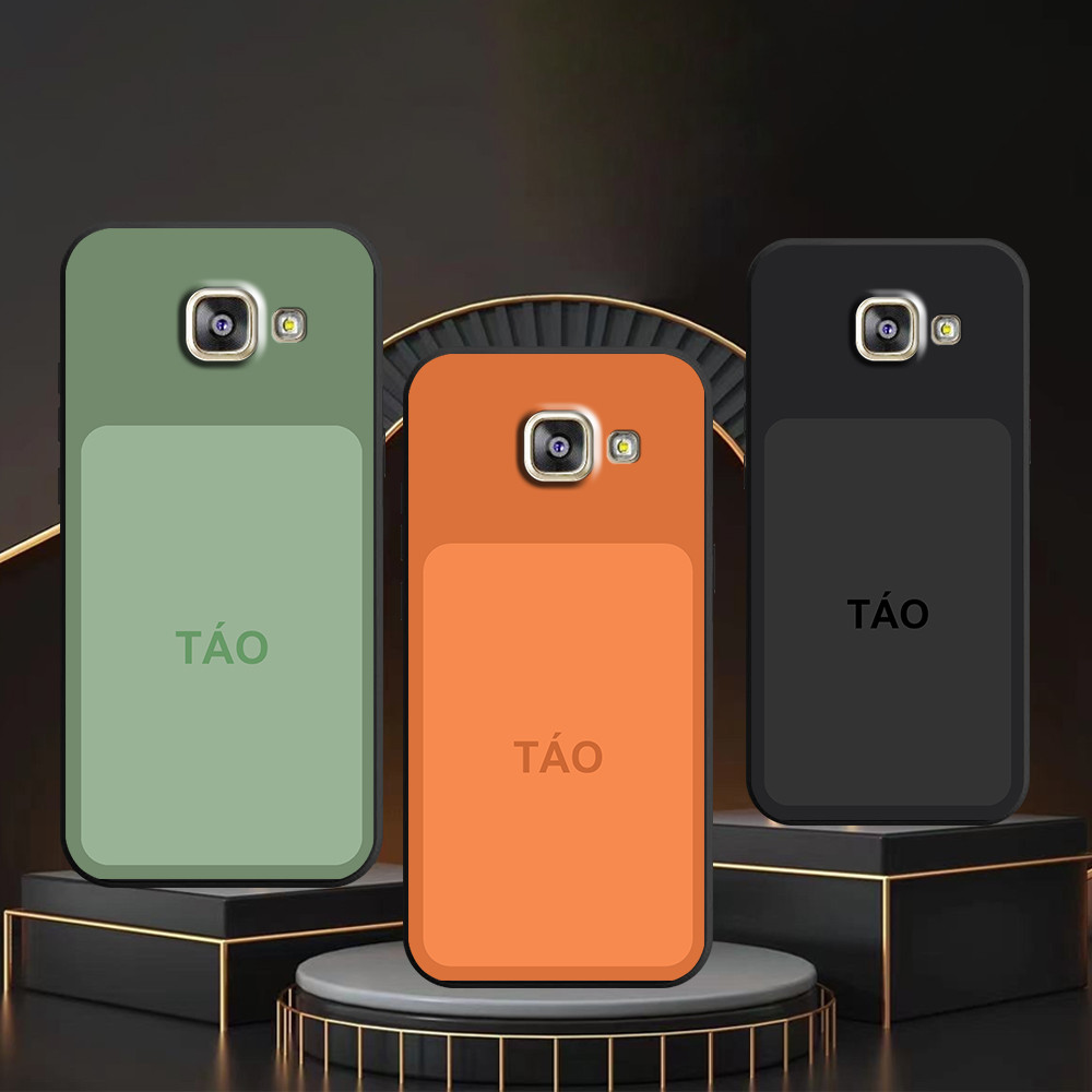 เคส Samsung A9 Pro / C9 Pro พิมพ์ลายสี apple