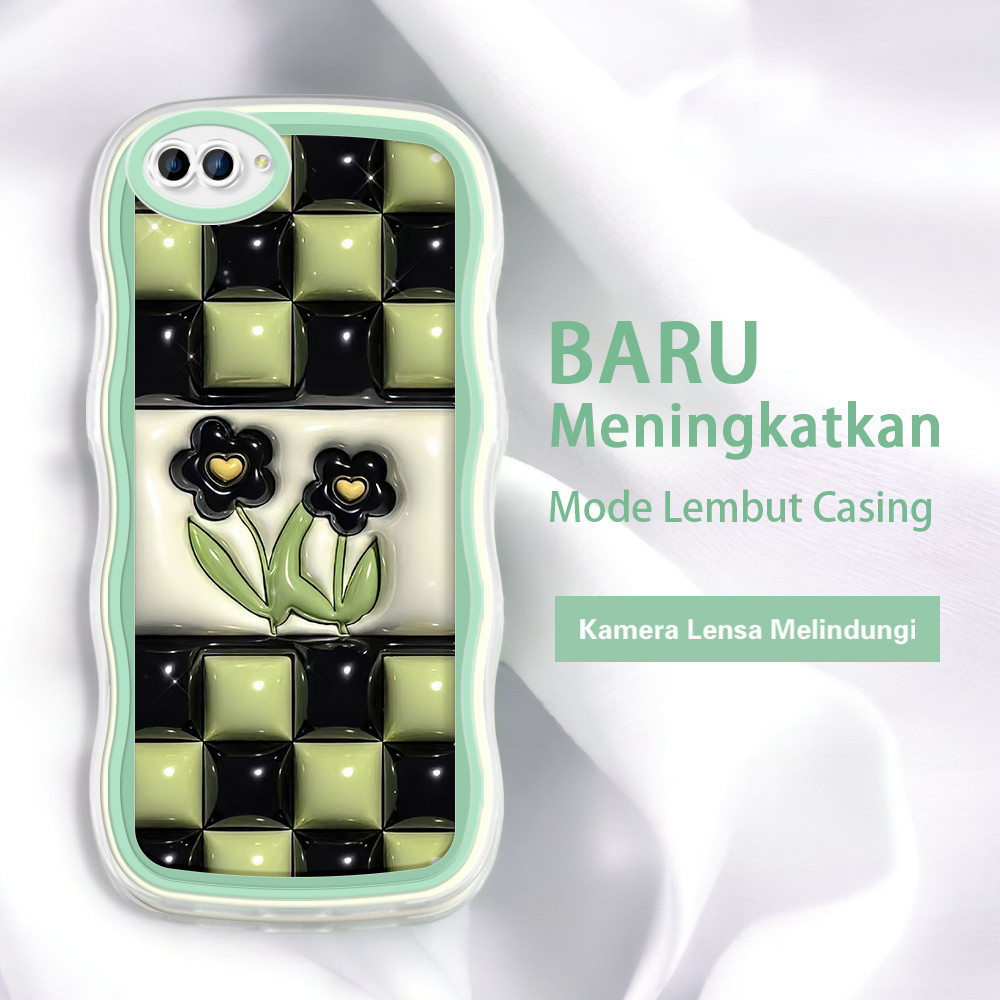 HIJAU Jinouwe OPPO A3X A3I A40 A40M A3 A3S A5 Pro A7 A5S A9 2020 A12 A12S A12E A91 F15 ล่าสุด HP ปลอ