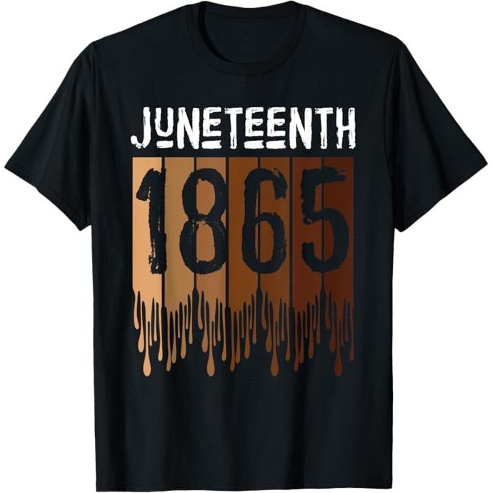 เสื้อ Tee มิถุนายน 19Th 1865 Freedom Day Melain เสื้อยืด