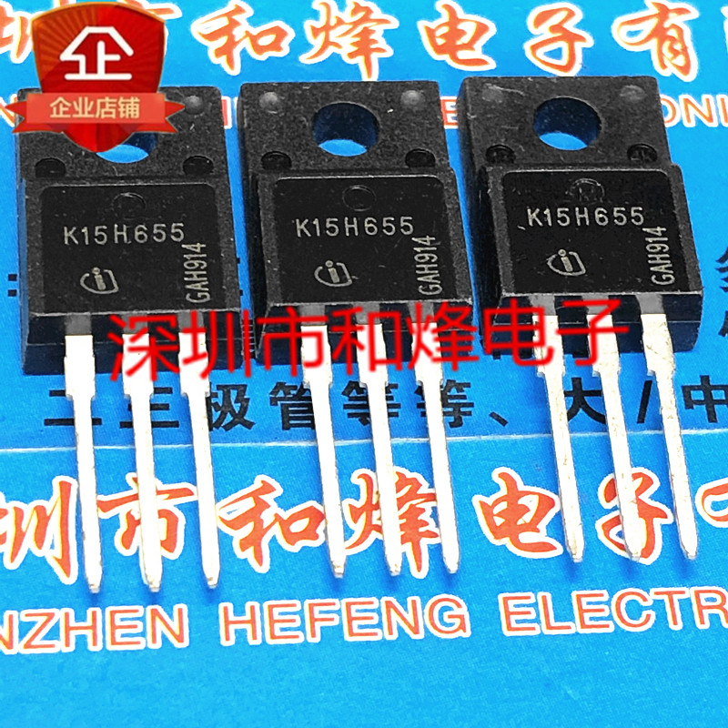 5 ชิ้น/K15H655 IKA15N65H5 โกดังพร้อมสต็อก TO-220F 650V 15A จัดส่งฟรี จัดส่งในวันเดียวกัน