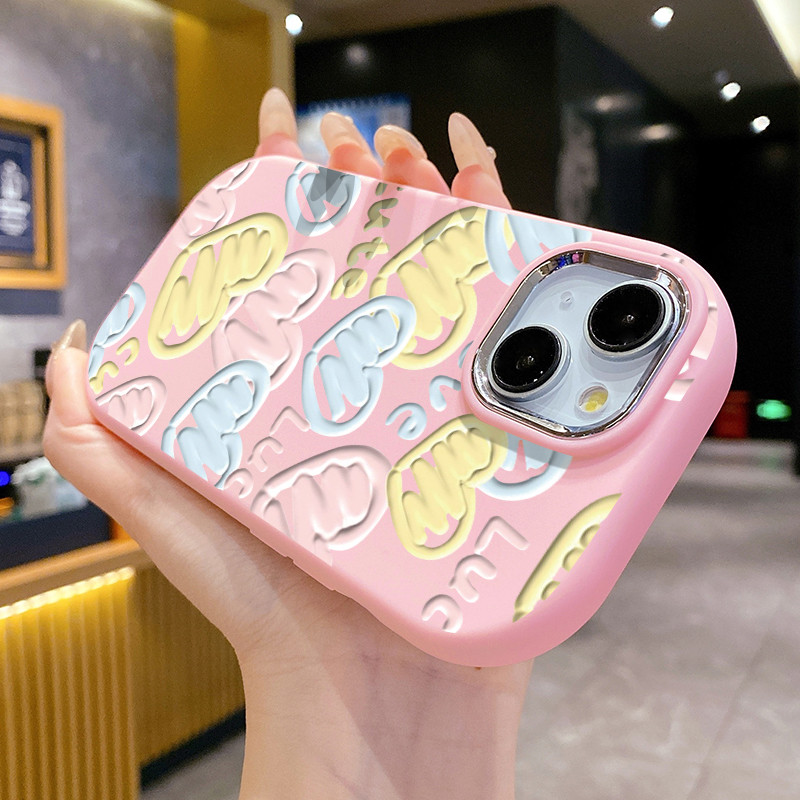 เคสสำหรับ OPPO Reno 7Z 5G Reno 8Z 5G Reno 7 Lite 5G Reno 8 Lite 5G เคสโทรศัพท์รูปหัวใจกันกระแทกกลมและอ้วน ราคา ถูกที่สุด ดีลบีเคเค แกลเลอรีภาพที่ 8