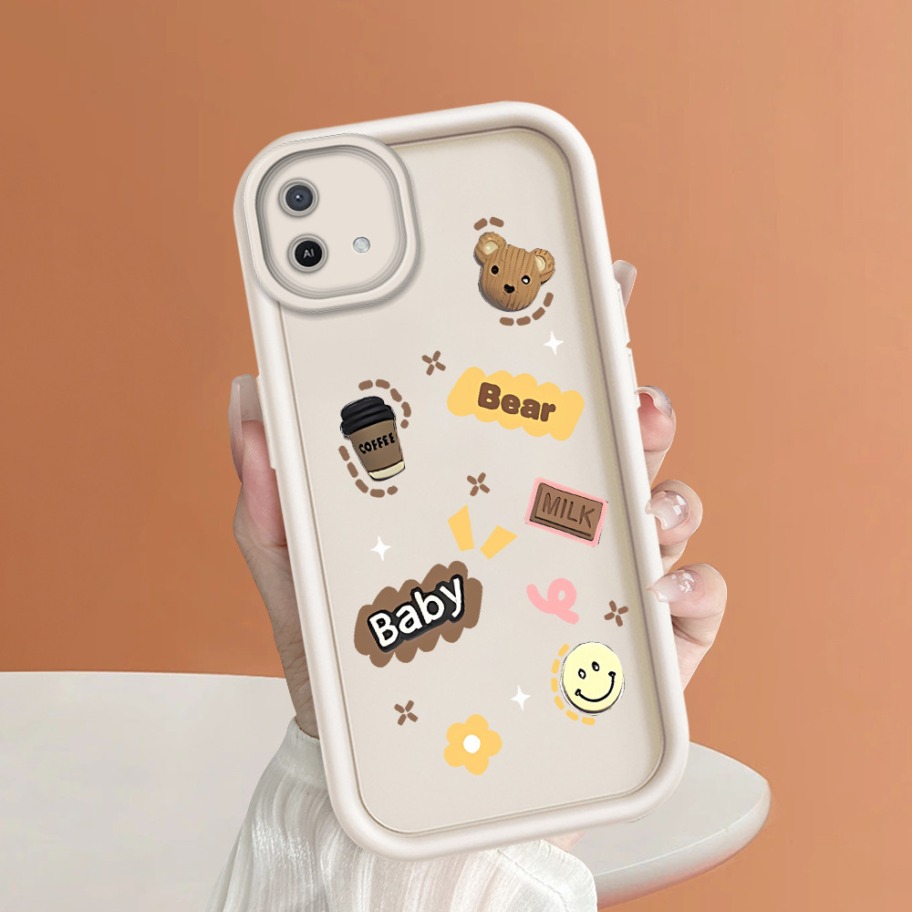 ปลอก Hp Untuk OPPO A16K A16E เคส Kesing Protect Phone TY DLJ C8-2723 ตุ๊กตาน่ารัก