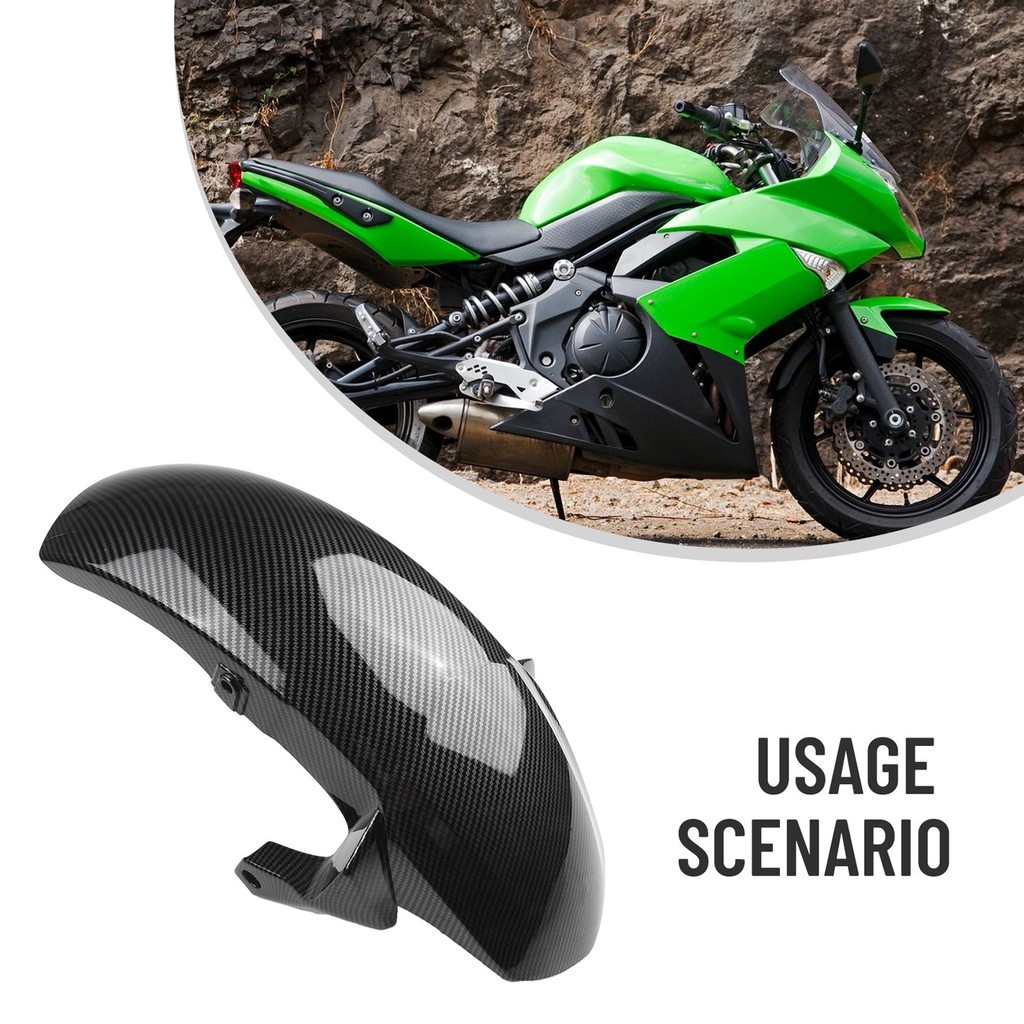 [acrivep]ฝาครอบบังโคลนแฟริ่งบังโคลนหน้าสําหรับ 650 ER6F ER6N 2012- 2016 สําหรับ Kawasaki