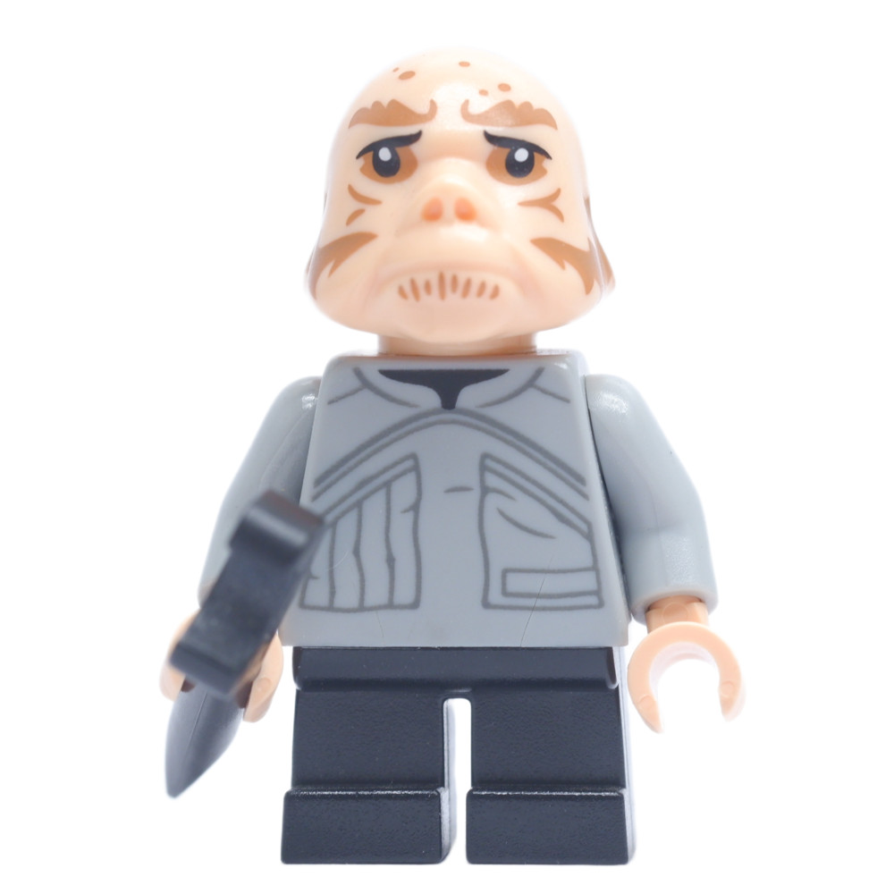 Ploybrick |พร้อมส่ง| Ugnaught Gray Shirt จากชุด 75222 Betrayal at Cloud City | หายาก เลิกผลิต Star W