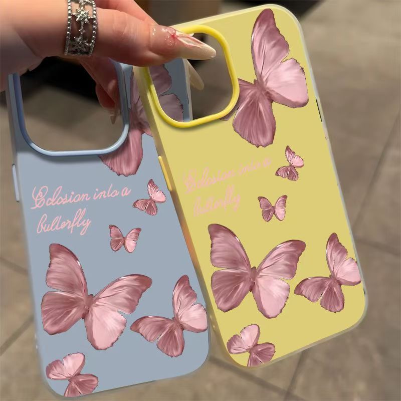 2 In 1 Jelly Color Butterfly Case Vivo V60 Lite Y29 Y400 Y19S Pro Iqoo Z10 Lite Z10R Case