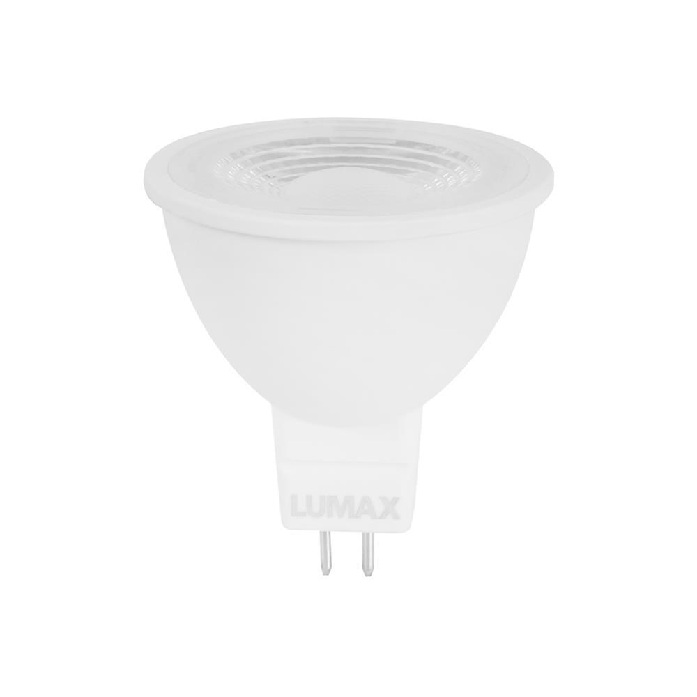 LUMAX หลอด LED MR16 Dim ECO 6วัตต์ WRAM WHITE GU5.3 จัดส่งโดย HomePro
