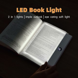 [AYAY] Luz De Livro LED Inteligente : Recarregável , 3 Cores , Proteção Ocular Para Leitura Noturna