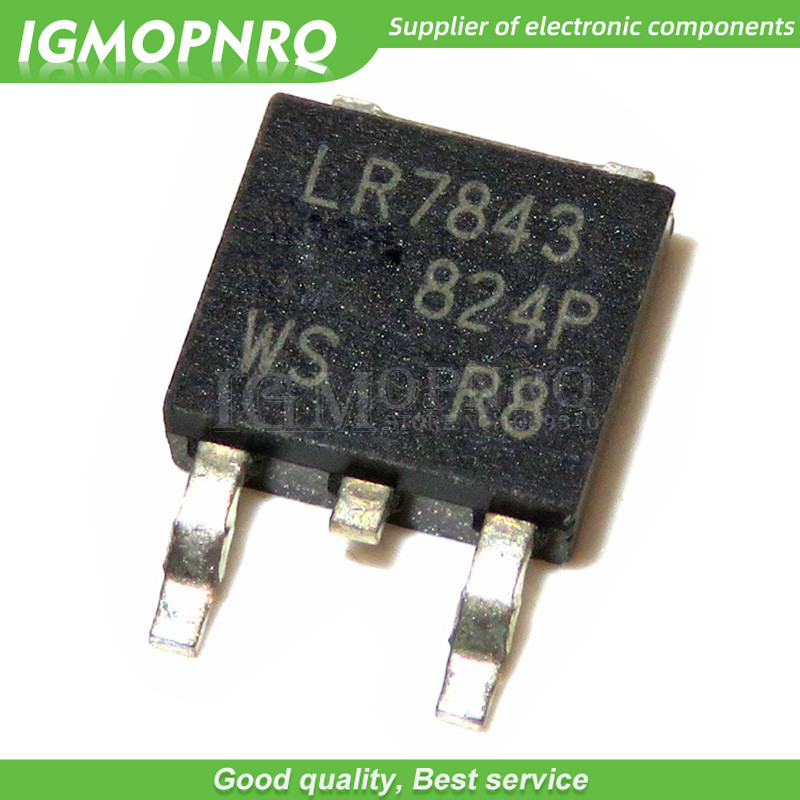 10 ชิ้น IRLR7843 LR7843 IRLR7843TRPBF Power MOSFET TO 252