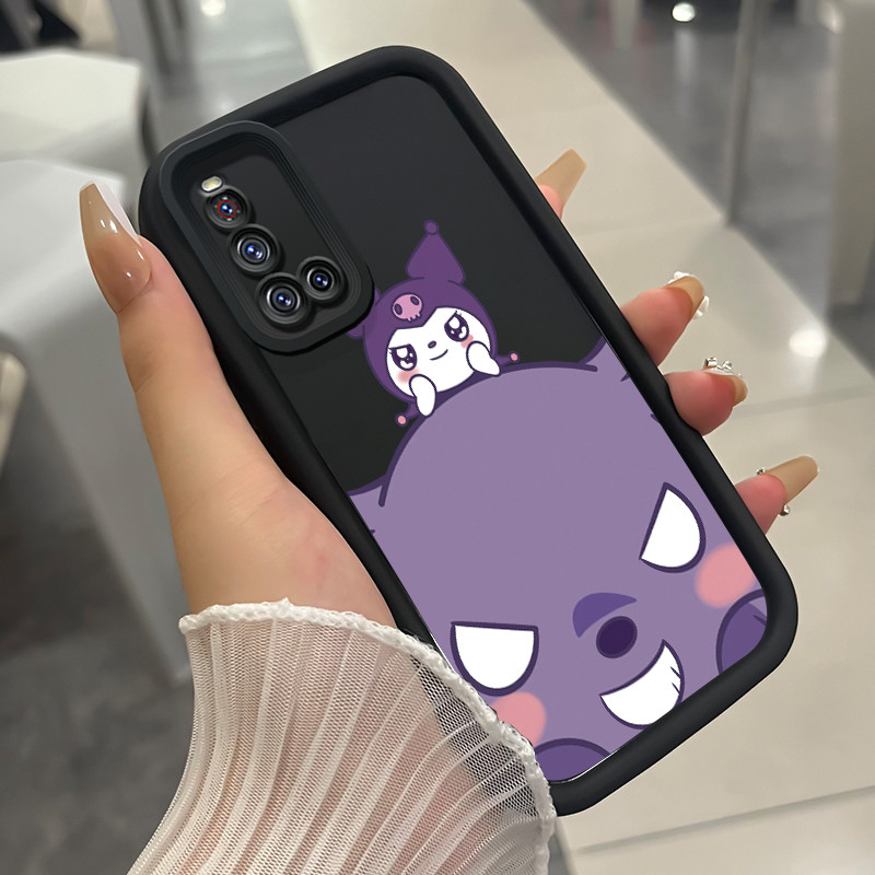 เคสสำหรับ VIVO V19 เคสโทรศัพท์สัตว์น่ารักสามสีซิลิโคนกันกระแทก