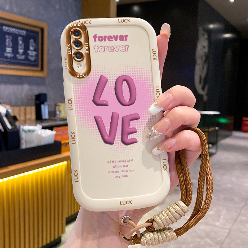 เคส Samsung A50 A50s A30s เคส Small Love พร้อมเชือกเส้นเล็ก
