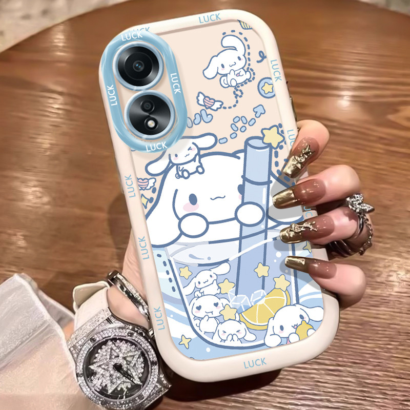 เคสสำหรับ OPPO A58 4G A58 5G A58X 5G A78 5G A1X 5G A2X 5G เคสโทรศัพท์สัตว์น่ารักซิลิโคนกันกระแทก