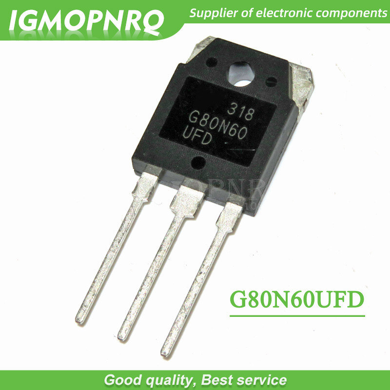 5PCS G80N60 G80N60UFD SGH80N60UFD 80A 600V TO-3P IGBT Field effect Triode G40N60UFD SGH40N60UFD G40N