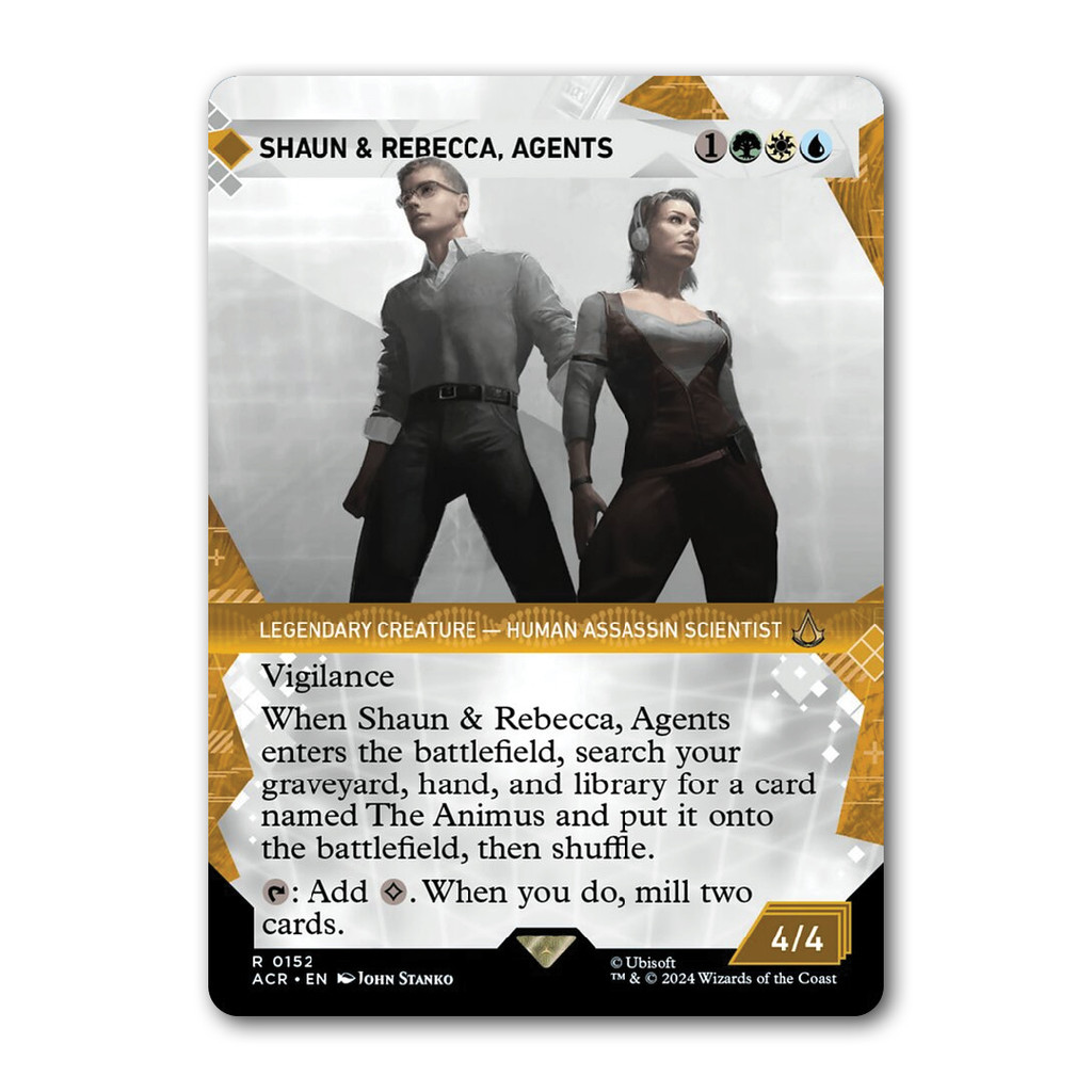[MTG] Shaun & Rebecca, Agents [ACR] [Multi] [Rare] [Normal] [ENG] [2024] (Magic: The Gathering)