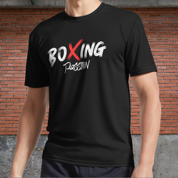 Boxing Active T-Shirt 2 Logo Mens T-Shirt Funny Size S ถึง 3Xl