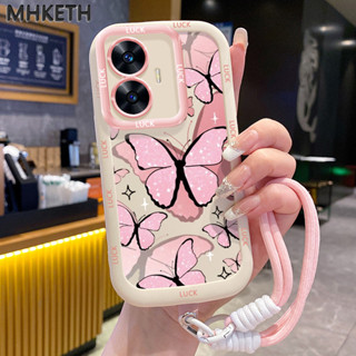 MHKETH เคสสำหรับ Realme C55 C33 Narzo N55 เคสโทรศัพท์ซิลิโคน…