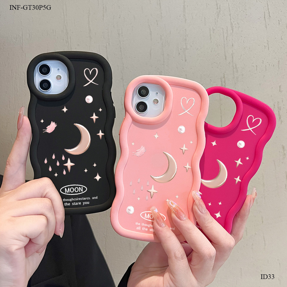 ปลอก Hp สําหรับ Infinix Itel Pova Camon Hot สมาร์ท 60 60i 10 A90 50S 50X 40 GT City 100 Go 2 7 30 Pl