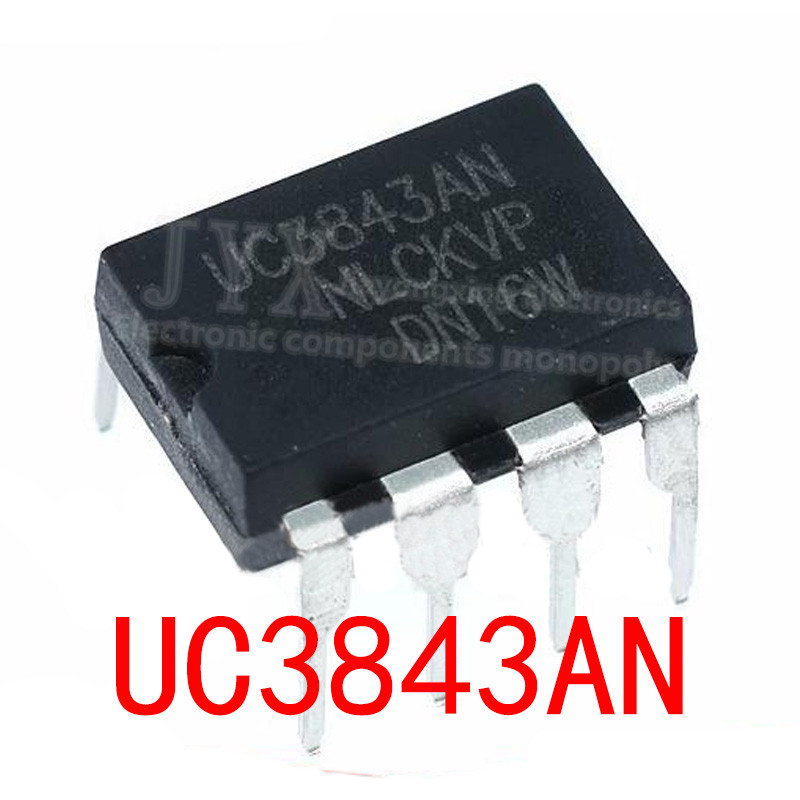 10PCS UC3843AN DIP8 UC3843A DIP UC3843 3843AN DIP 8 UC3843B UC3843 ใหม่และต้นฉบับ IC