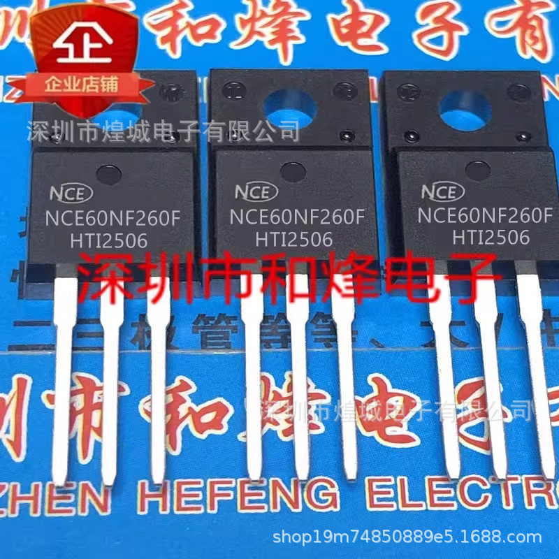 5 ชิ้น/NCE60NF260F สินค้าคงคลังพร้อมสต็อก TO-220F 650V 14A ราคาจํานวนมาก Priority การจัดส่ง Priority