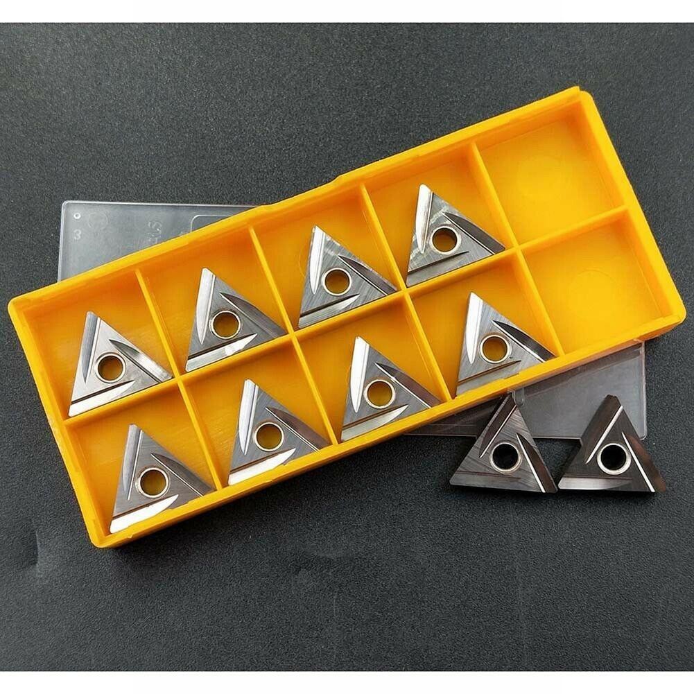 [ES] 10 ชิ้น TNMG160404R-2G TNMG331R 2G เครื่องกลึง cnc เปลี่ยนเซรามิคแทรกสําหรับเหล็ก