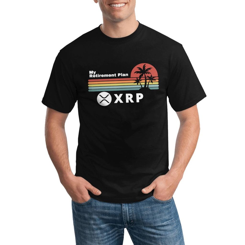 Xrp Is My Ranking Plan Xrp Ripple เสื้อยืดผ้าฝ้ายขนาดบวกสบายพร้อม Classic Fit