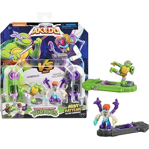 AKEDO TMNT S1 Versus PK Donatello vs Baxter Stockman, Medium, 15242