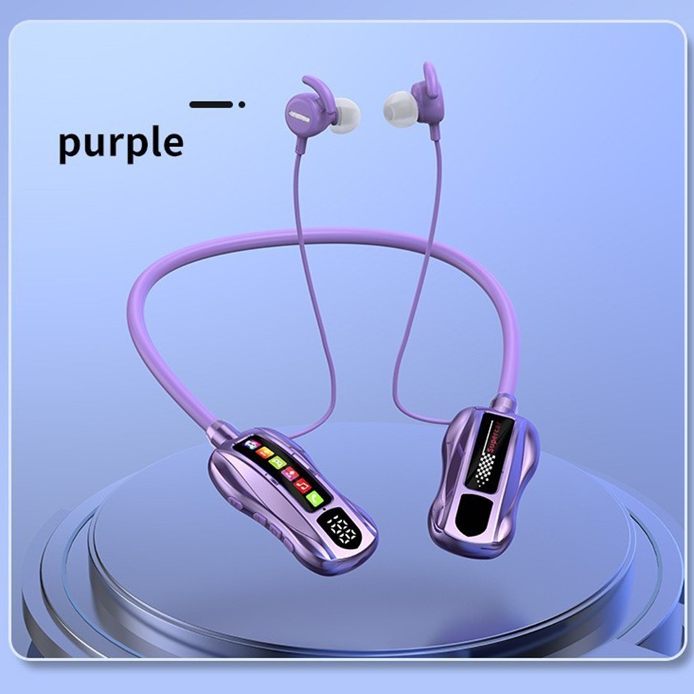 [TSK]M101S หูฟังอินเอียร์ BT แบบคล้องคอ 20H แบตเตอรี่เสียงคุณภาพสูง AI Noise