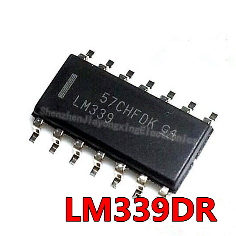 10 ชิ้น/ล็อต LM339 LM339G LM339DR เครื่องขยายเสียง SMD SOP 14 SOIC14 IC ใหม่