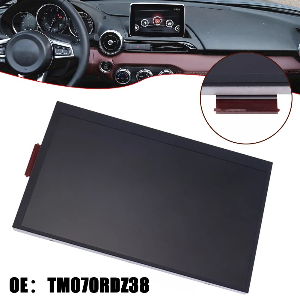 [th] 7 นิ้วจอแสดงผล LCD สําหรับ Mazda3 สําหรับ CX-3 สําหรับ MX-5 TM070RDZ38 GPS Navigation
