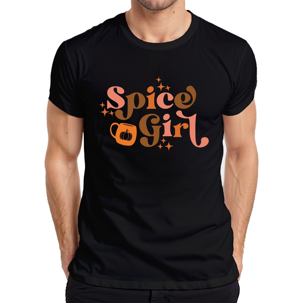 Spice Mens Pumpkin Spice Latte Pumpkin Latte ฤดูใบไม้ร่วงฟักทอง Retro เสื้อยืดผู้ชาย