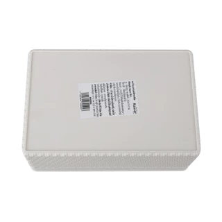 ตะกร้าอเนกประสงค์ทรงเหลี่ยมพร้อมหูจับ Sharon KASSA HOME รุ่น YM-6320 ขนาด 25.5 x 17 x 12 ซม. สีขาว