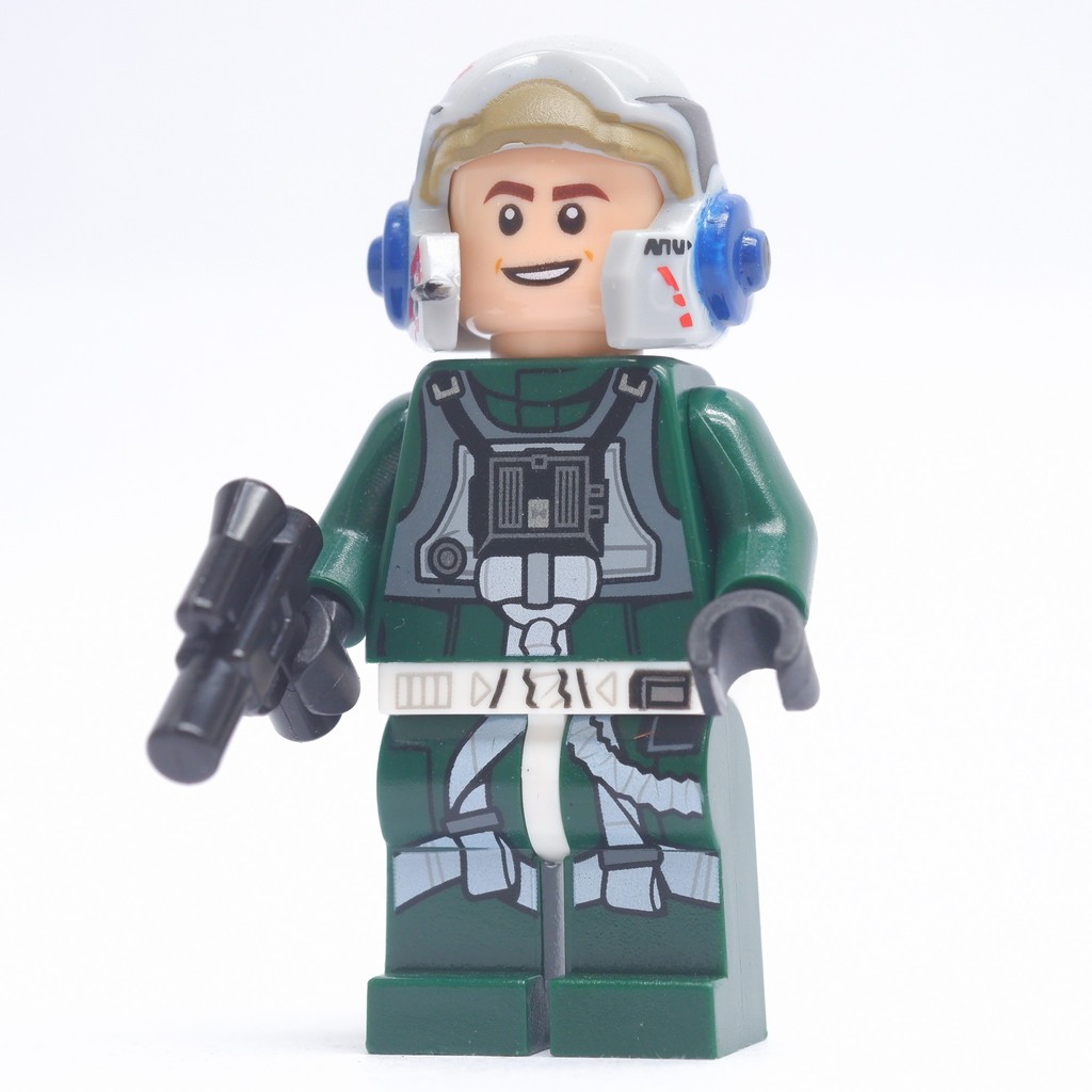 Ploybrick |พร้อมส่ง| A-wing Pilot Dark Green Jumpsuit จากชุด 75275 Starfighter UCS ปี 2020 | ของแท้ 