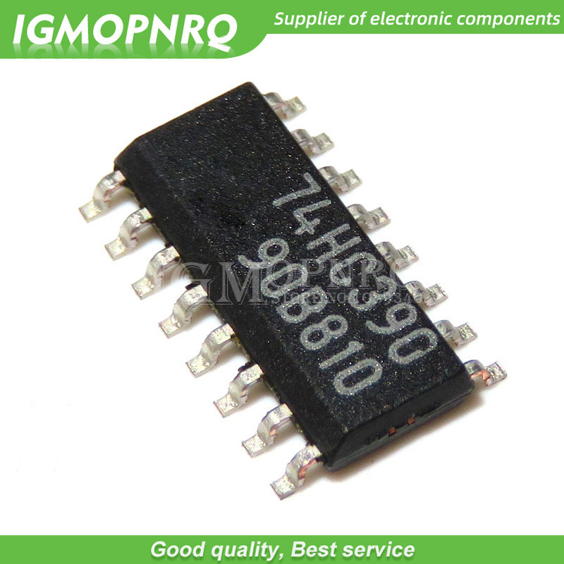 10pcs 74HC390D SOP 16 74HC390M SOP HC390M 74HC390 SOP16 SN74HC390DR