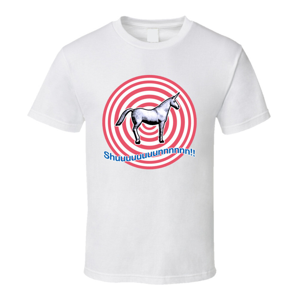 Retro Style 70s 80s 90s Graphic Harajuku Funny Charlie The Unicorn Pop Culture T Shirt